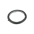 Husa volan auto piele perforata negru cusatura neagra marime M 37-38 cm Cod: 1319