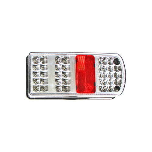 Lampa stop camion LED dreapta 12V 230x105x55 mm omologata E-mark Cod: DF TRL006