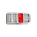 Lampa stop camion LED dreapta 12V 230x105x55 mm omologata E-mark Cod: DF TRL006