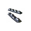 Proiectoare plafon auto cu 4 proiectoare halogen dreptunghiulare reglabile 55W Cod: 800