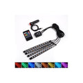 Kit iluminare ambientala auto RGB 4 bare LED 22cm 12V cu telecomanda Cod: BO1222RGB