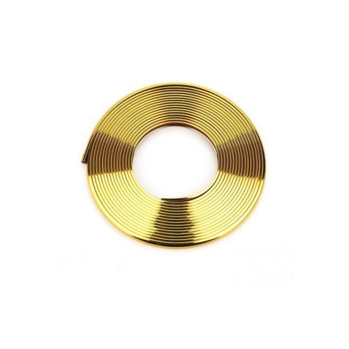Rola ornament aurie cu adeziv 4mmx15m