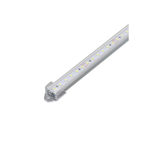 Banda led rigida 5630 korea chip cu profil 886AL 1m, 12V,  lumina alb rece 6000k 18W  Cod: ALSZ05