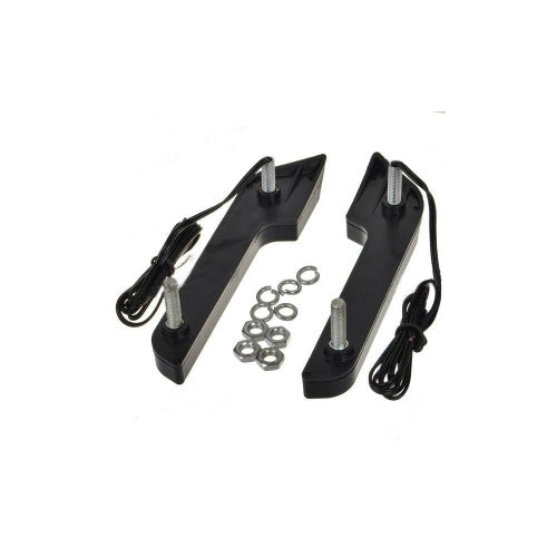 Lumini de zi LED DRL 12V 4.8W forma L stanga dreapta set 2 bucati Cod: 902