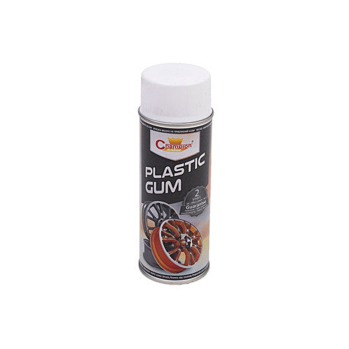 Spray vopsea cauciucata alb Champion profesional 400ml Cod: RAL9003