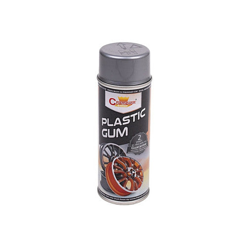 Spray vopsea cauciucata argintiu Champion profesional 400ml Cod: RAL9006