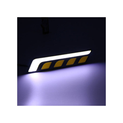 Lumini de zi DRL auto LED 16 cm cu functie semnalizare Cod: A8354
