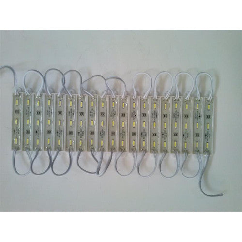 Modul 3 SMD 7020 24 V lumina alba
