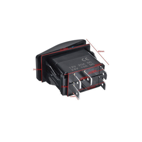 Intrerupator buton tip Rocket  Cod: LE32