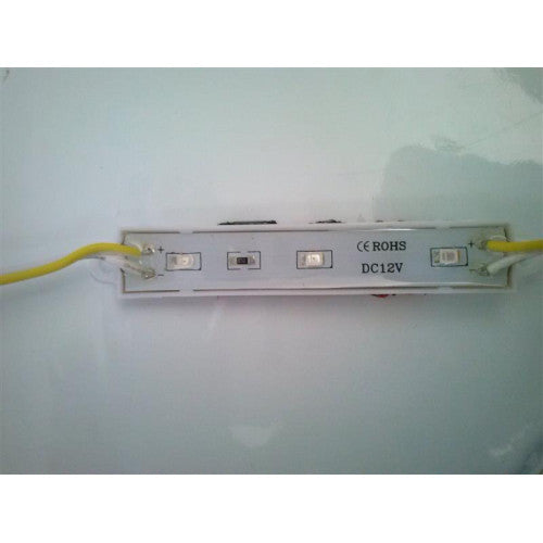 Modul 3 SMD 2835 12V lumina galbena