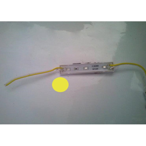 Modul 3 SMD 2835 12V lumina galbena