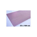 Plasa tuning rosie metalica 100x33cm