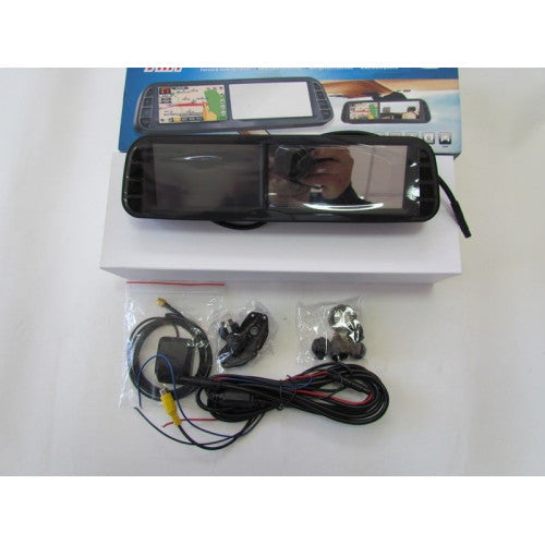 Oglinda monitor cu GPS plus multe alte functii 7in1