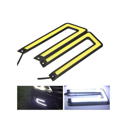 Lumini de zi LED COB pentru auto cu montaj universal Cod: U88