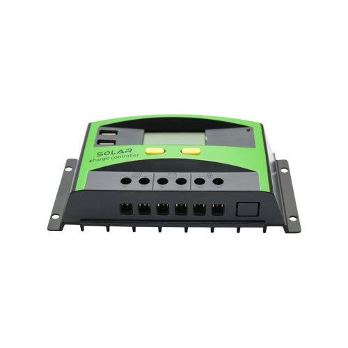 Regulator tensiune panou solar 20A 12V 24V cu 2 porturi USB IP32 Cod: BK87458