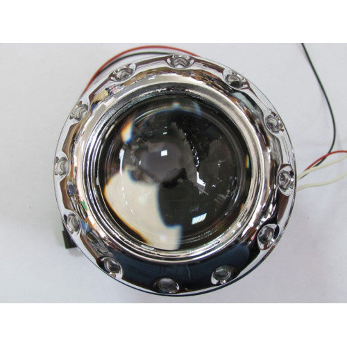 Lupe Bi-xenon Devil Eyes RED 2.5 inch 001R