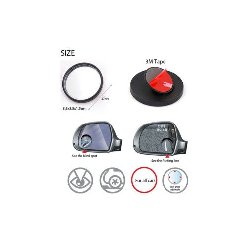 Set oglinzi unghi mort ajustabile premium Cod: JXZ-03