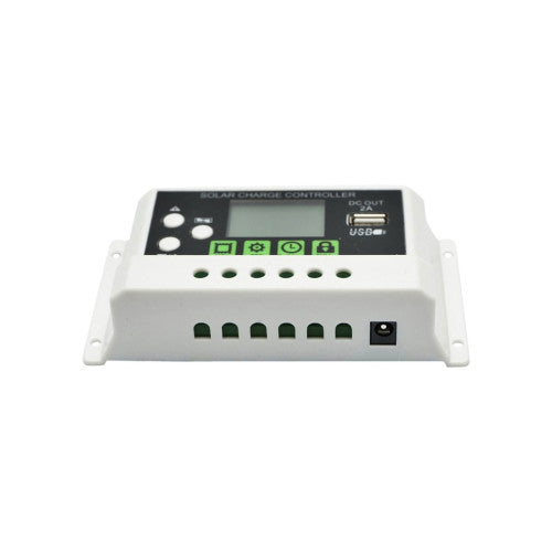 Regulator tensiune panou solar 10A 12V 24V cu port USB 5V 2A Cod: BK87456