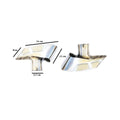 Ornament toba compatibil BMW X6 inox lucios evacuare sport Cod: 6XB