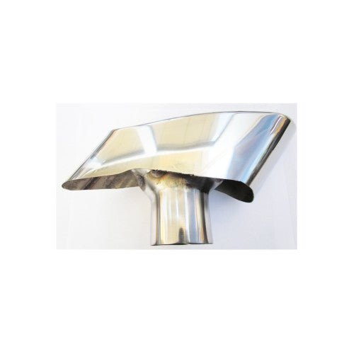 Ornament toba compatibil BMW X6 inox lucios evacuare sport Cod: 6XB