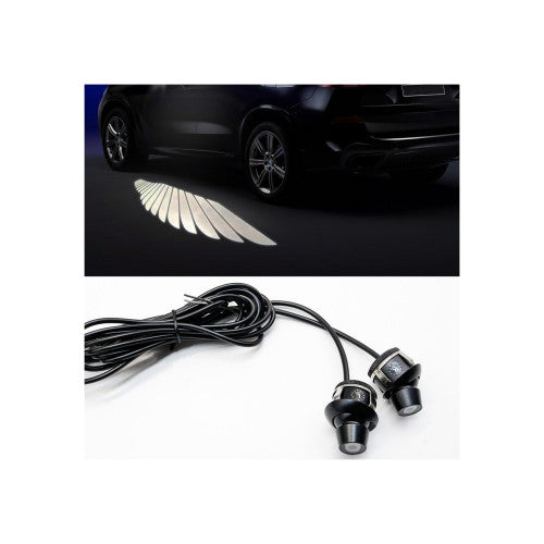 Set lampi LED 12V  efect Angel Wings   lumina alba Cod: FS-1801