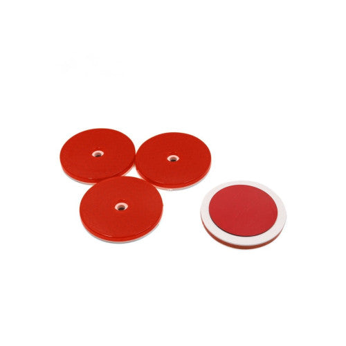 Set reflectoare rotunde rosii 61x6 mm Cod: 9032