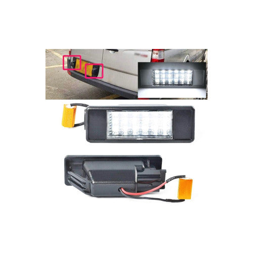 Lampi numar LED compatibile Mercedes Vito W639 Viano W639 Sprinter W906 Cod: 7217