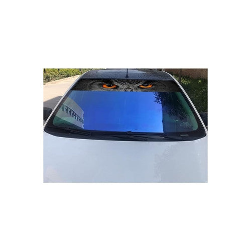 Abtibild parasolar parbriz sau luneta model Ochi de Bufnita Cod: YH-04