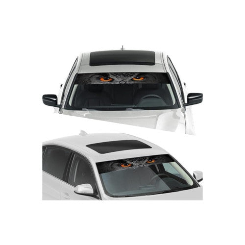 Abtibild parasolar parbriz sau luneta model Ochi de Bufnita Cod: YH-04