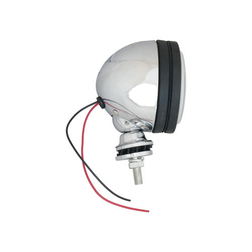 Proiector auto halogen H3 12V 55W rotund cromat 15.8 cm Cod: X03