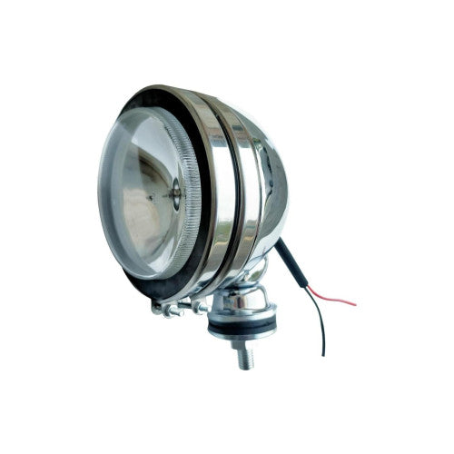 Proiector auto halogen H3 12V 55W rotund cromat 15.8 cm Cod: X03
