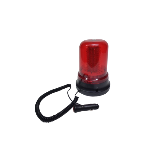 Girofar cu magnet  120 LED  Culoare Rosu 12V-24V Cod: 51066