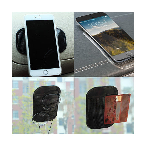 Pad antiderapant auto pentru telefon si obiecte mici reutilizabil 14.5 x 8.5 cm