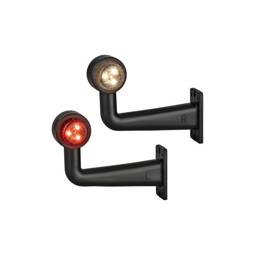 Lampa gabarit auto LED 12V 24V pentru camion remorca semiremorca lungime 17 cm  Cod: TRL021