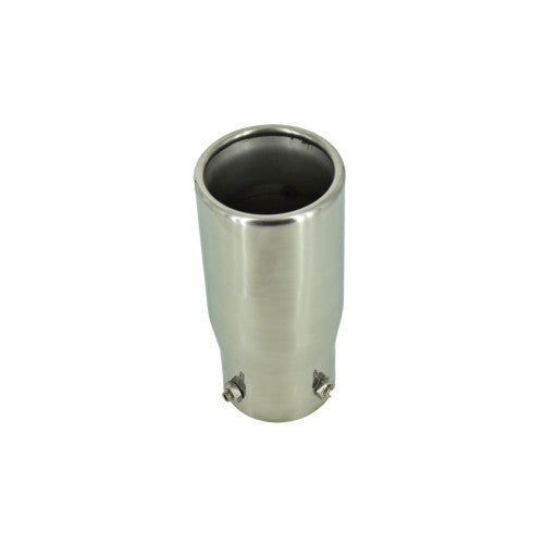 Ornament toba inox premium, intrare 7.8 cm, iesire 9 cm, lungime 17.5 cm Cod: 7635P