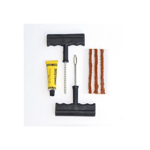 Set vulcanizare rapida anvelope auto si moto cu snur si chei Cod: TR1
