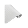 Folie carbon 3D alba pentru colantare auto 1.27m x 1m Cod: KM9054