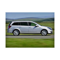 Huse scaune auto compatibile Opel Astra H Break fractionate fara decupaj cotiera sofer Premium Material Textil