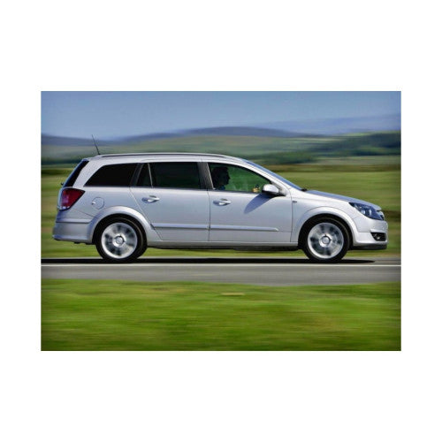Huse scaune auto compatibile Opel Astra H Break fractionate fara decupaj cotiera sofer Premium Material Textil