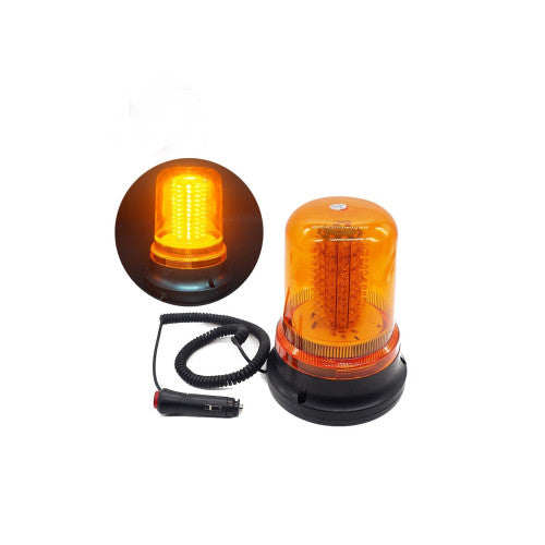 Girofar cu magnet   120 LED culoare Portocaliu 12-24V Cod: 51066