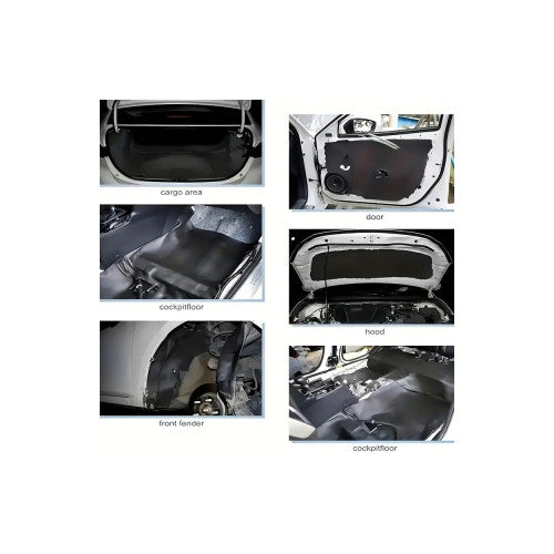 Material insonorizant auto autoadeziv 10 mm 1 x 10 m Cod: 013