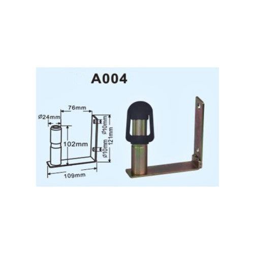 Suport pentru girofar cu tija metalica montaj fix Cod: A004