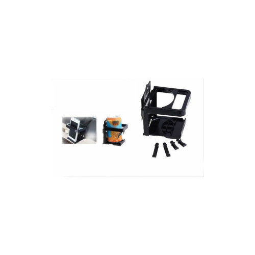 Suport pahar auto retractabil universal prindere consola bord Cod: SD-1024