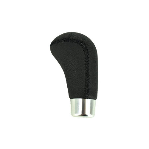 Maner schimbator viteze auto universal negru piele cusatura neagra Cod: AK519