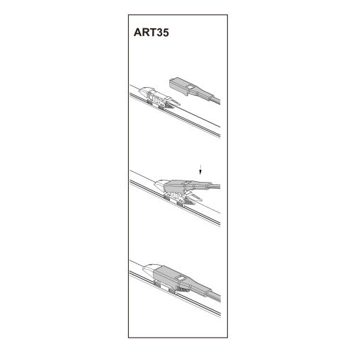 Stergator parbriz sofer BMW seria 5 07/2003-> COD:ART35 23"
