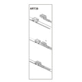 Stergator parbriz sofer OPEL MOKKA 2012➝ COD:ART38 26"