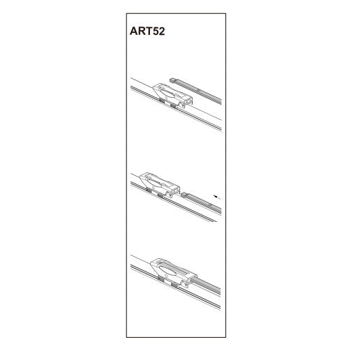 Stergator parbriz sofer PEUGEOTBIPPER Tepee MPV 02/2008➝ COD:ART52 26"