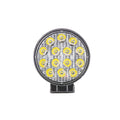 Proiector LED rotund 42W 3780 lm 12V-80V Flood 60° 6000K IP67 Cod: ART349