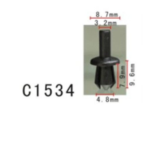 Clips plastic model C1534 compatibil BMW Cod: C1534