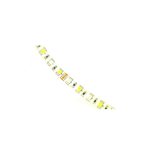 Rola banda 12V cu 1 rand LED SMD 5050 ALB si 1 rand LED SMD RGB 60led/m  IP65 + telecomanda 40 taste